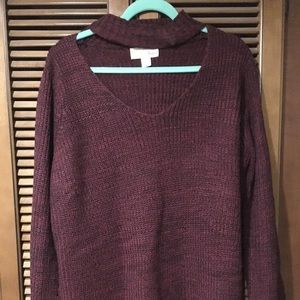 Choker sweater